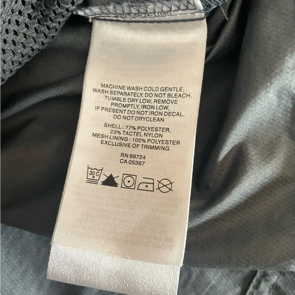 Lightweight Women’s Columbia Water Resistant Jacket, Small (S), Gray/Grey - Picture 4 of 4